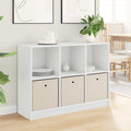 Sideboard mit Schubladen Weiß 102 x 32 x 73,5 cm
