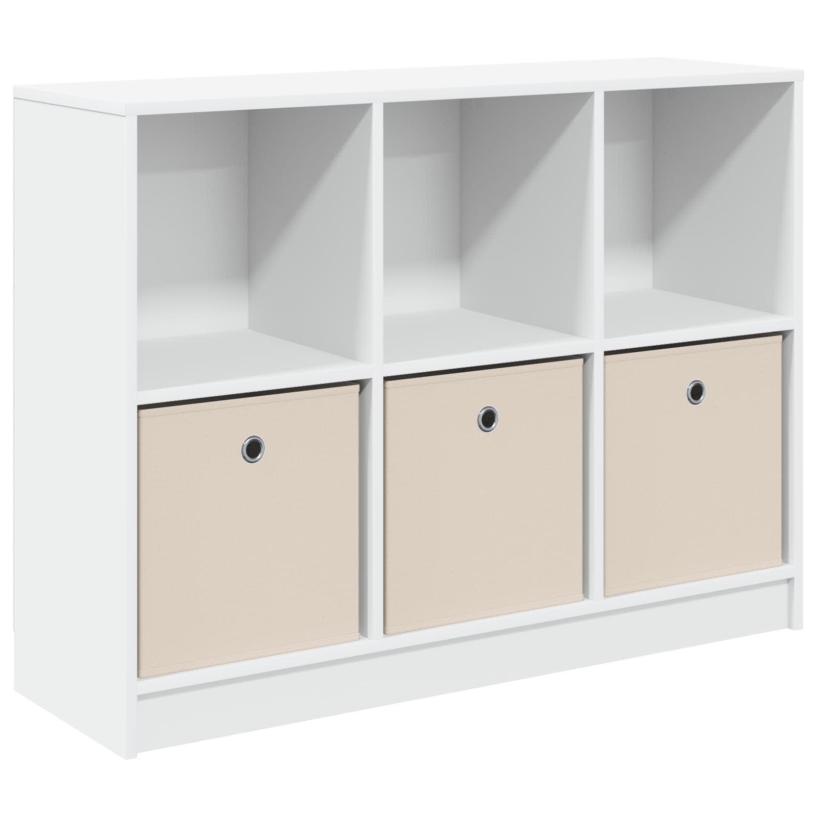 Sideboard mit Schubladen Weiß 102 x 32 x 73,5 cm