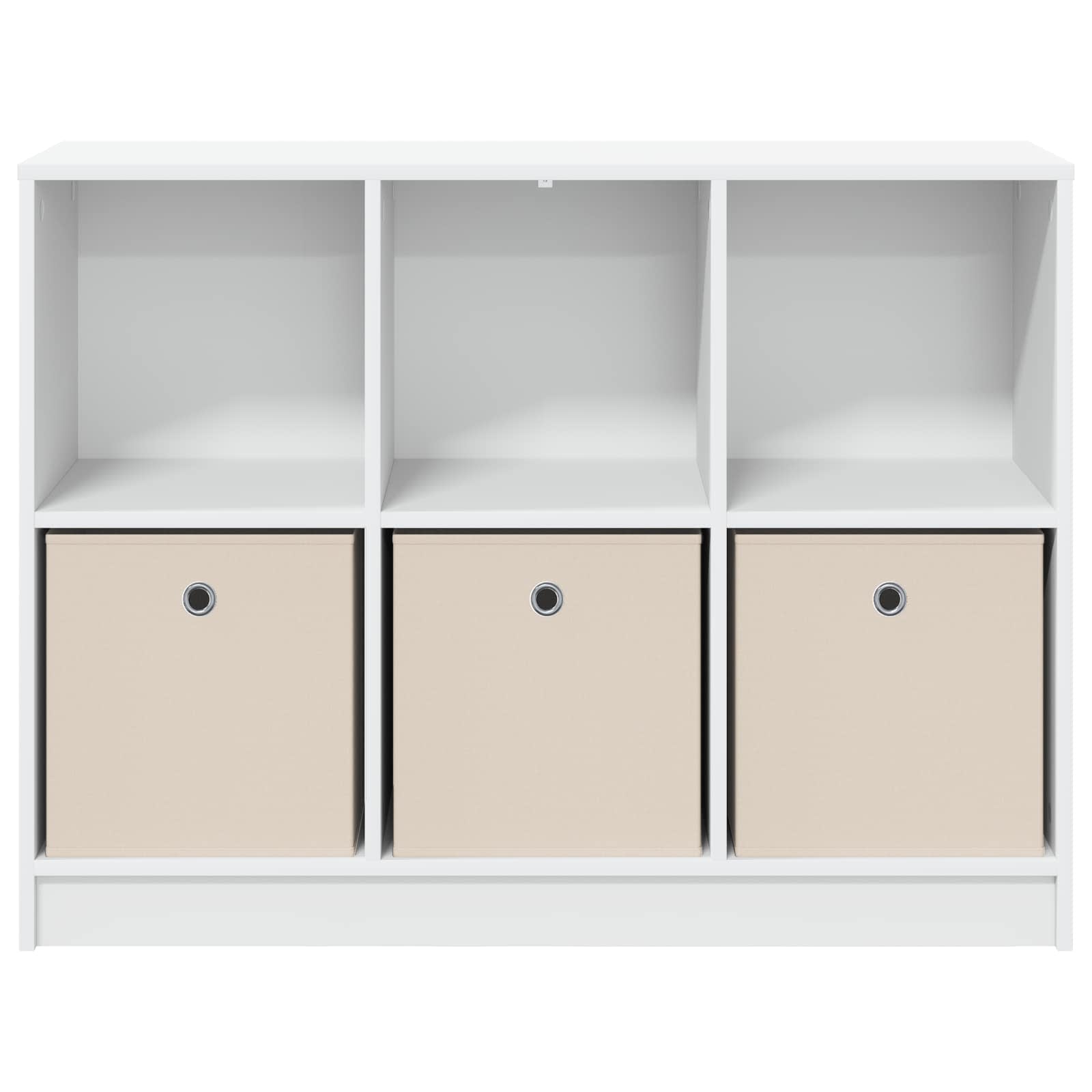 Sideboard mit Schubladen Weiß 102 x 32 x 73,5 cm