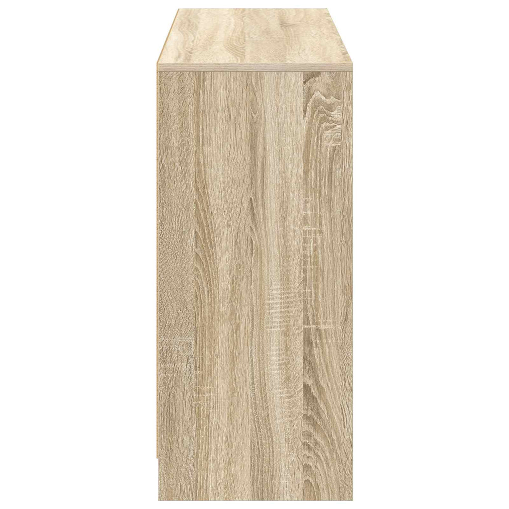 Sideboard mit Schubladen Sonoma-Eiche 102 x 32 x 73,5 cm
