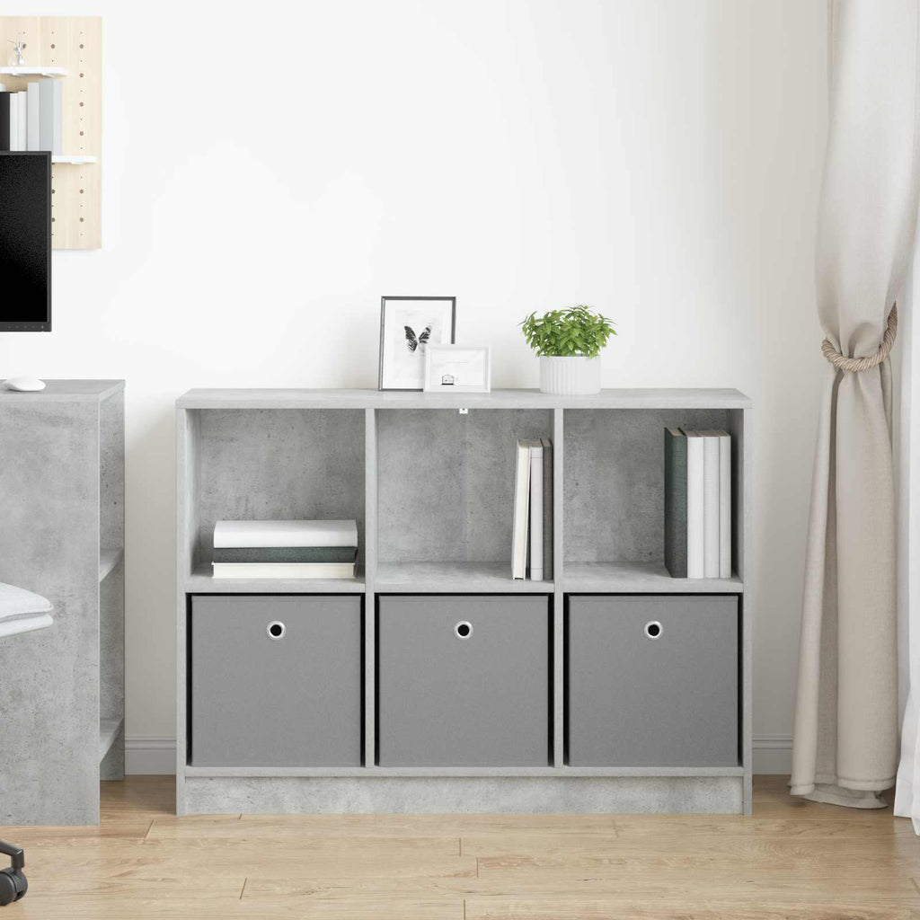 Sideboard mit Schubladen Beton Grau 102 x 32 x 73,5 cm
