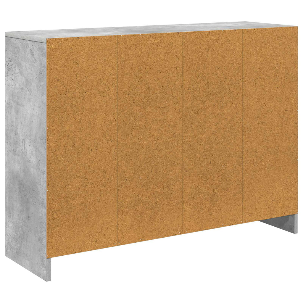 Sideboard mit Schubladen Beton Grau 102 x 32 x 73,5 cm