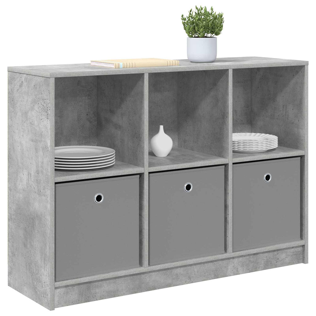 Sideboard mit Schubladen Beton Grau 102 x 32 x 73,5 cm