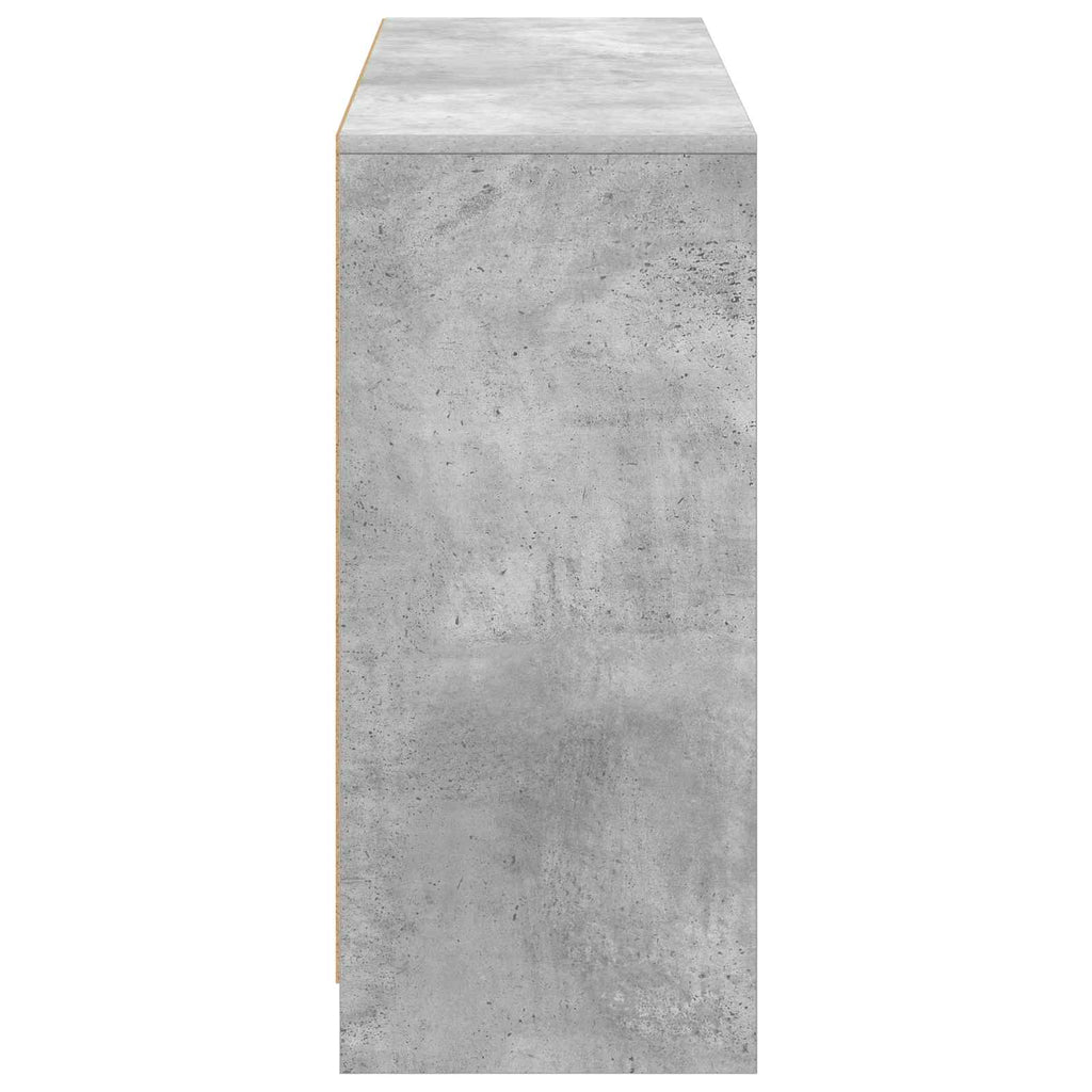 Sideboard mit Schubladen Beton Grau 102 x 32 x 73,5 cm