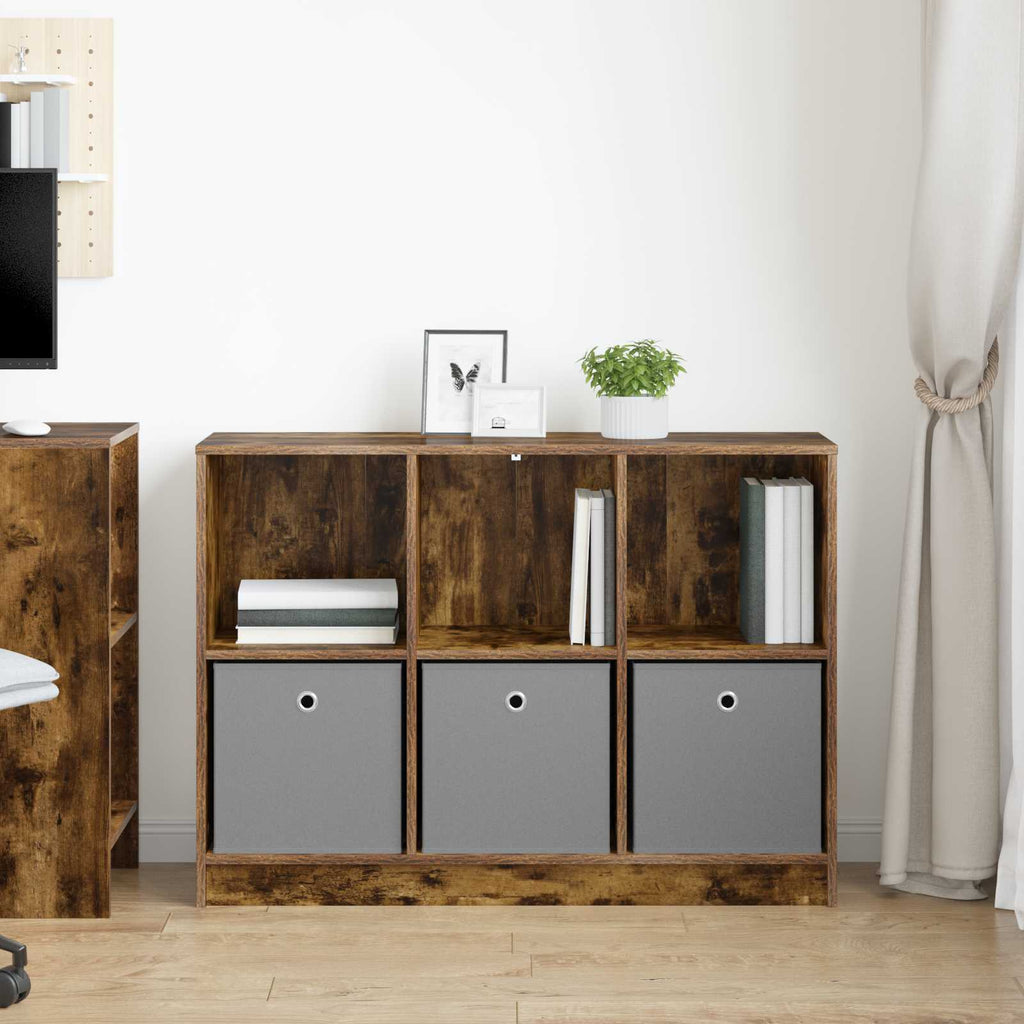 Sideboard mit Schubladen Geräucherte Eiche 102 x 32 x 73,5 cm