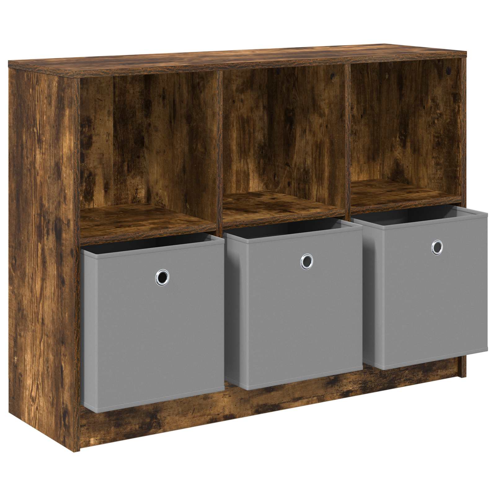 Sideboard mit Schubladen Geräucherte Eiche 102 x 32 x 73,5 cm