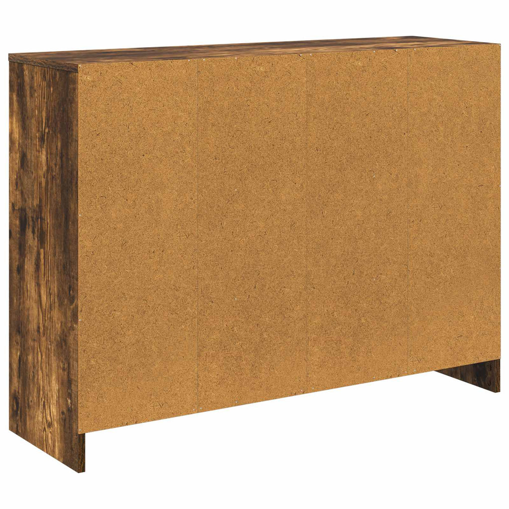 Sideboard mit Schubladen Geräucherte Eiche 102 x 32 x 73,5 cm