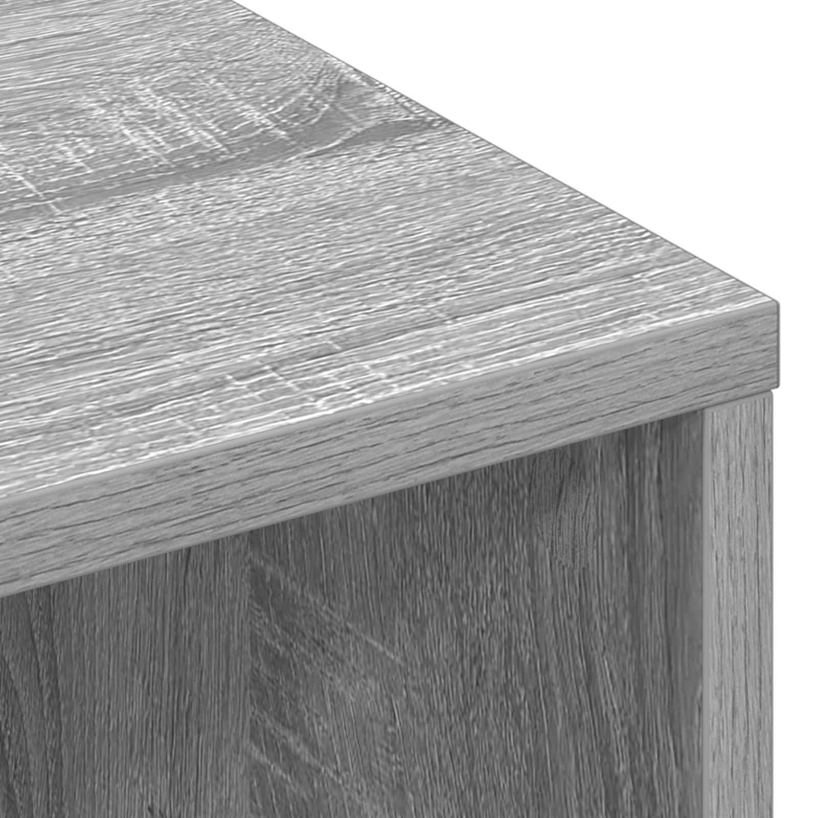 Sideboard mit Schubladen Graues Sonoma 102 x 32 x 73,5 cm