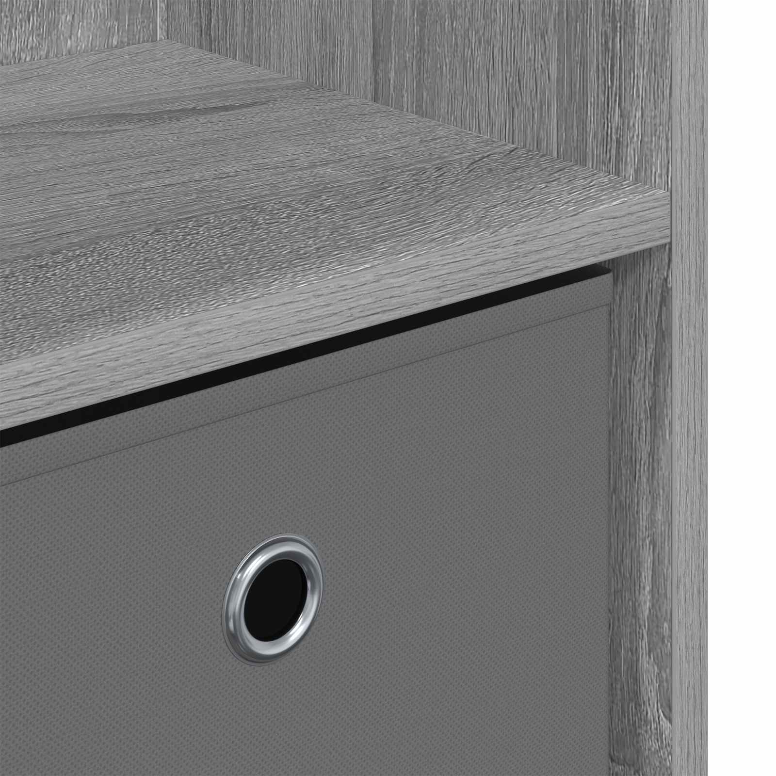 Sideboard mit Schubladen Graues Sonoma 102 x 32 x 73,5 cm