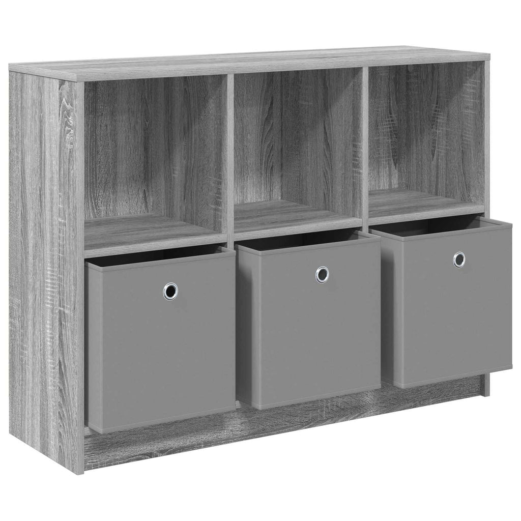 Sideboard mit Schubladen Graues Sonoma 102 x 32 x 73,5 cm