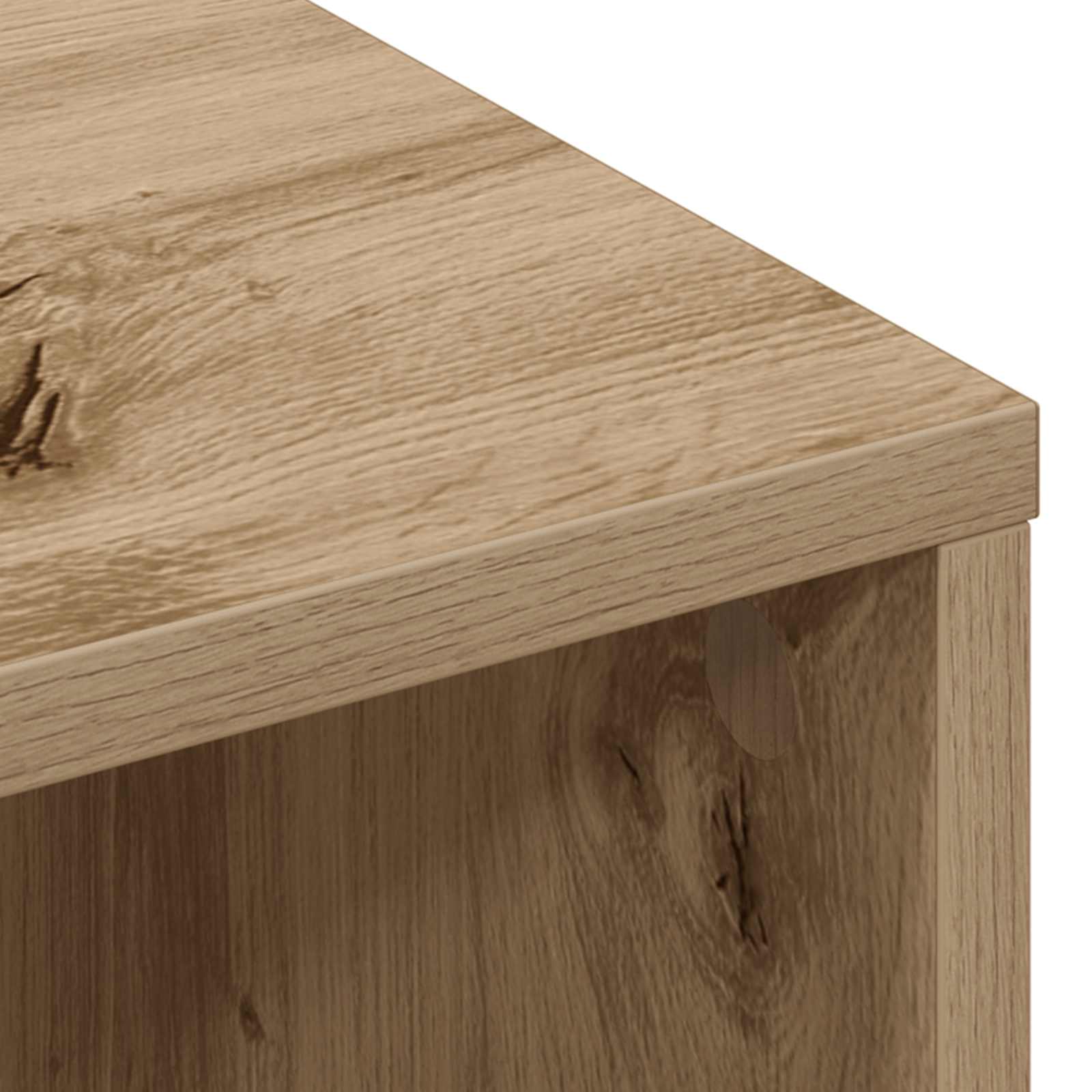 Sideboard mit Schubladen Artisan-Eiche 102 x 32 x 73,5 cm