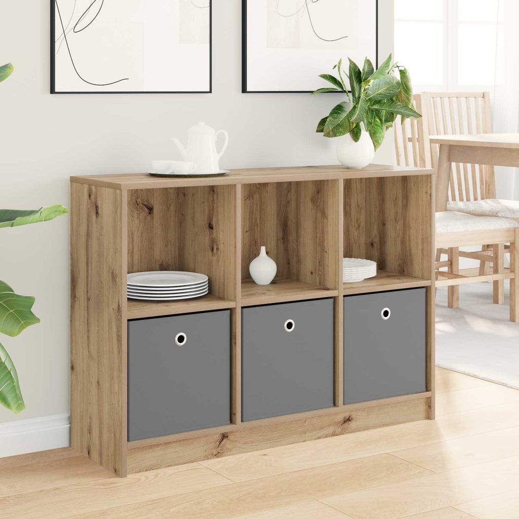 Sideboard mit Schubladen Artisan-Eiche 102 x 32 x 73,5 cm