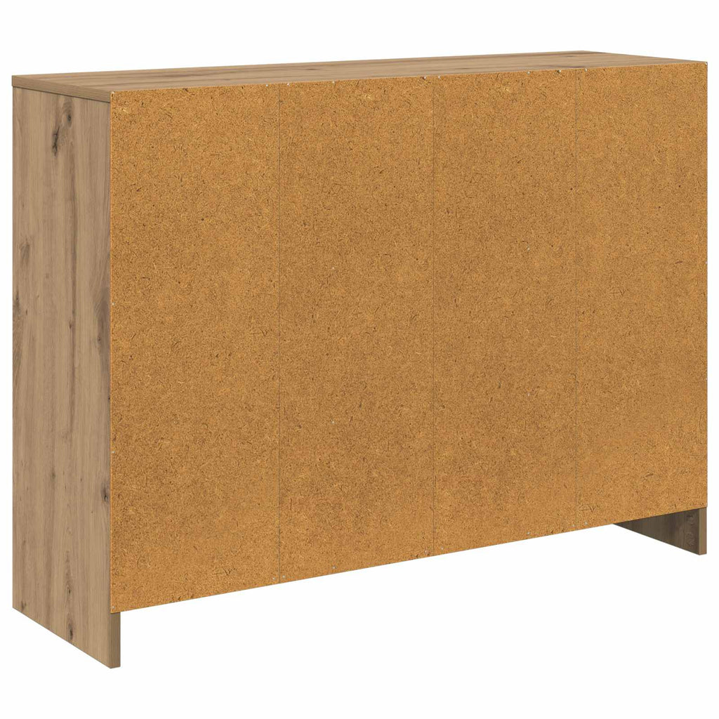 Sideboard mit Schubladen Artisan-Eiche 102 x 32 x 73,5 cm
