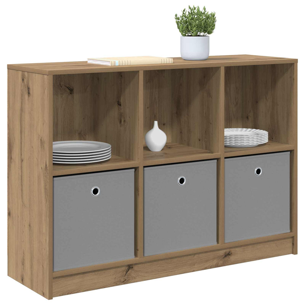 Sideboard mit Schubladen Artisan-Eiche 102 x 32 x 73,5 cm