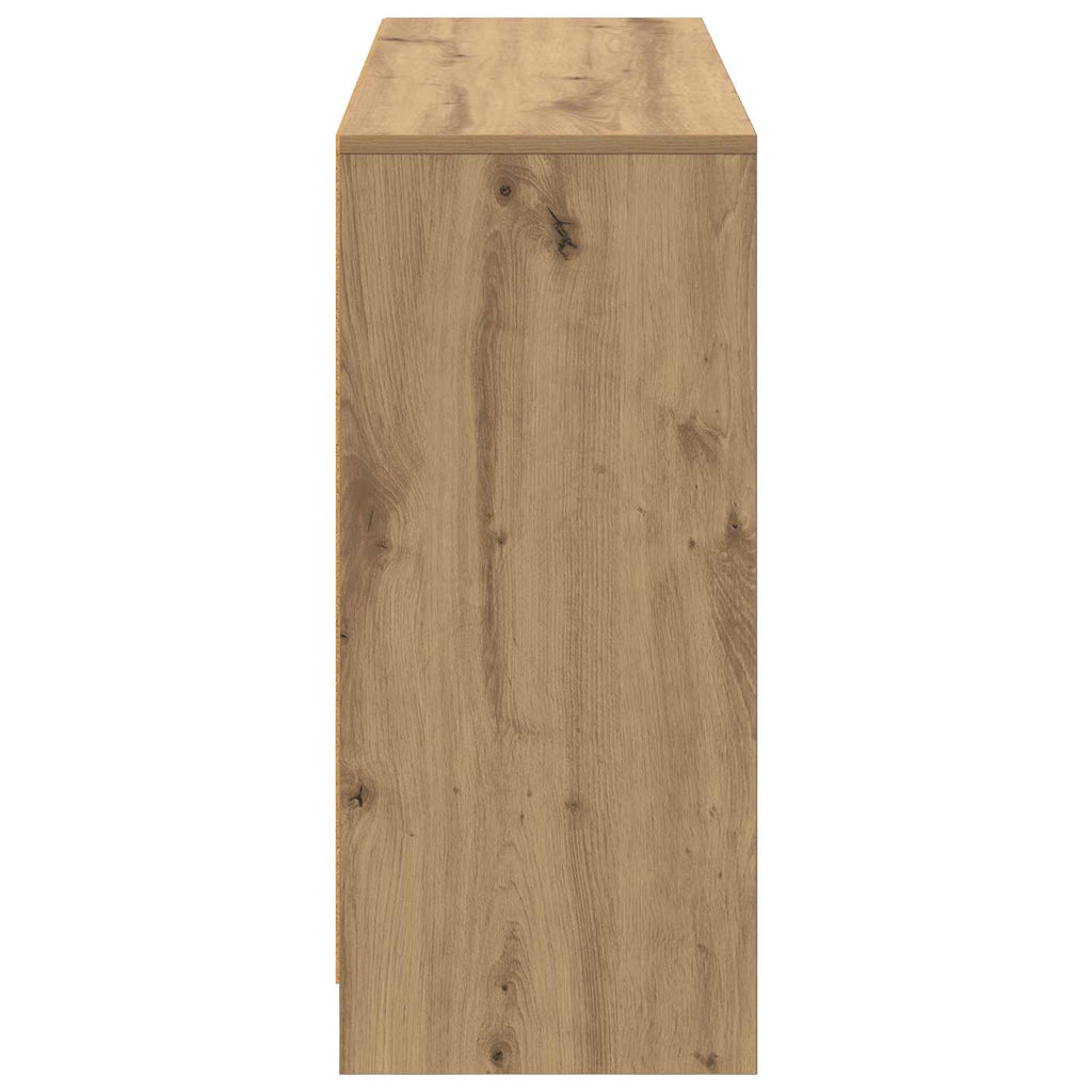 Sideboard mit Schubladen Artisan-Eiche 102 x 32 x 73,5 cm