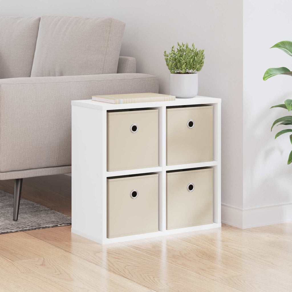 Sideboard mit Schubladen Weiß 49,5 x 22 x 47 cm
