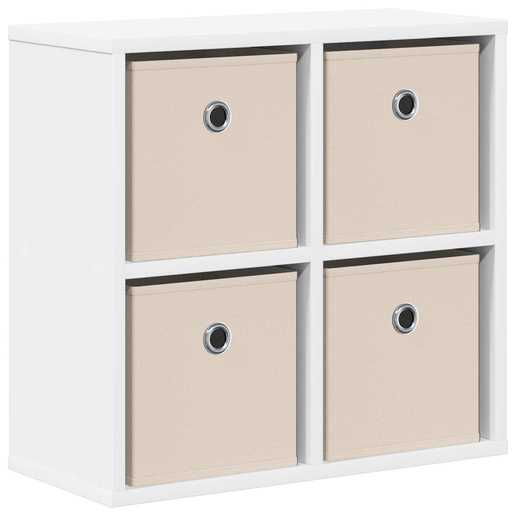 Sideboard mit Schubladen Weiß 49,5 x 22 x 47 cm