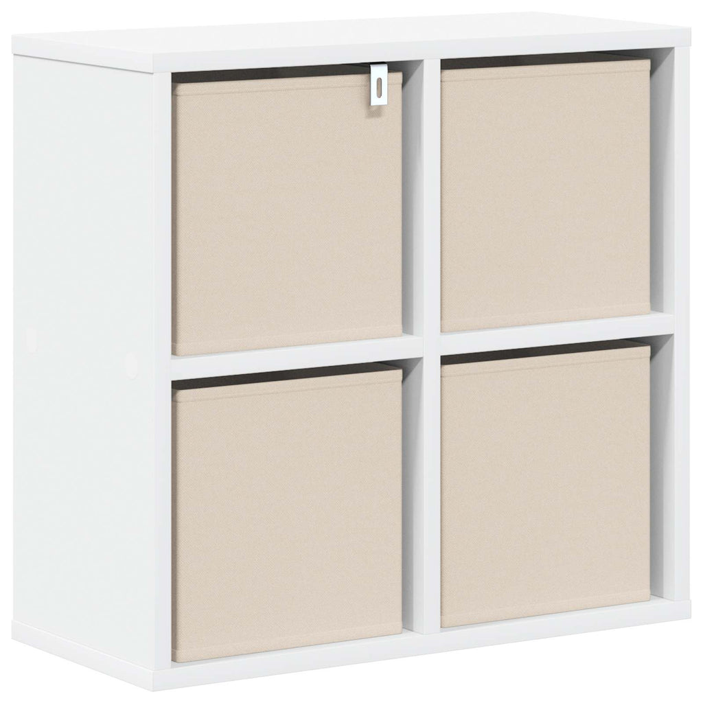 Sideboard mit Schubladen Weiß 49,5 x 22 x 47 cm