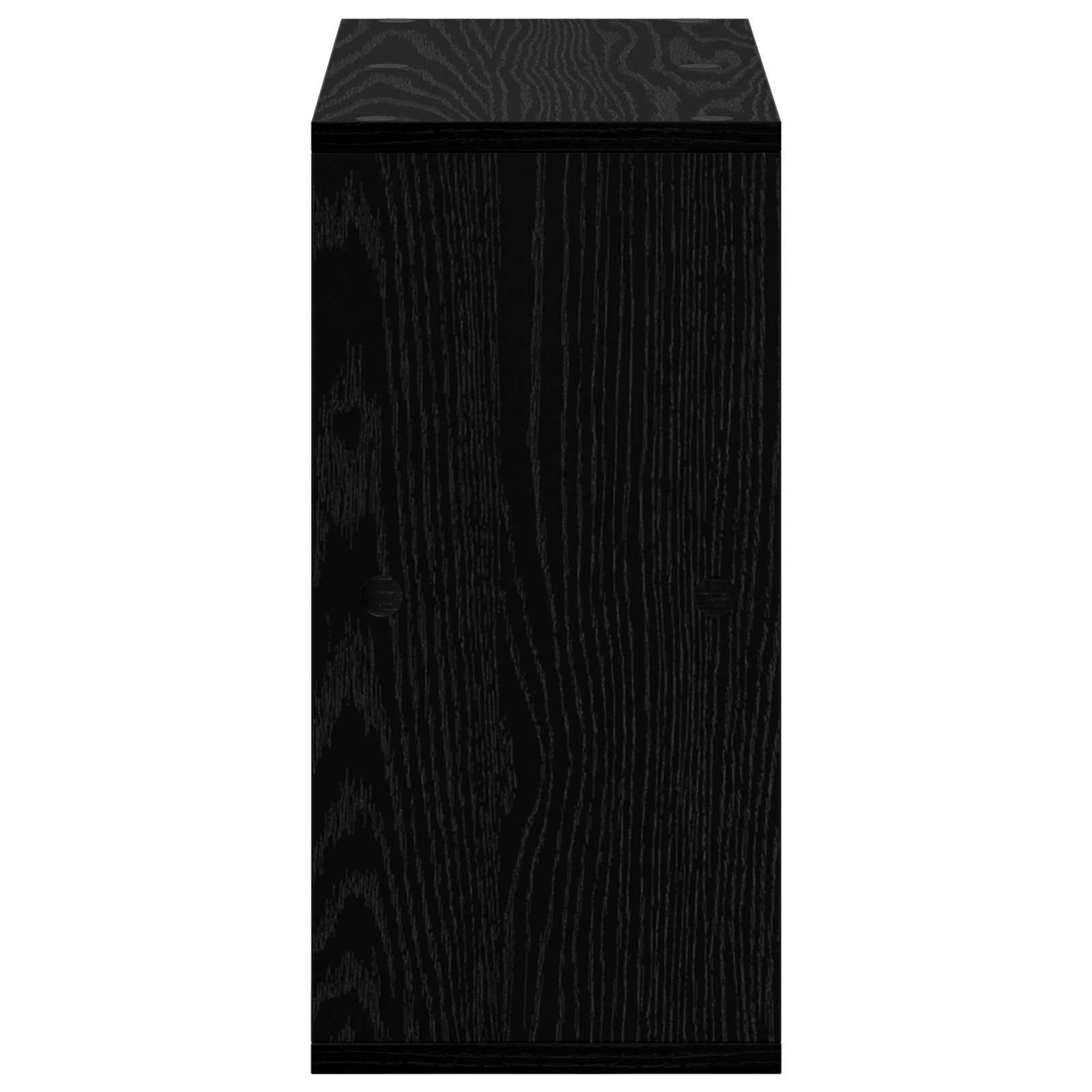 Sideboard mit Schubladen Schwarz Eichen-Optik 49,5 x 22 x 47 cm