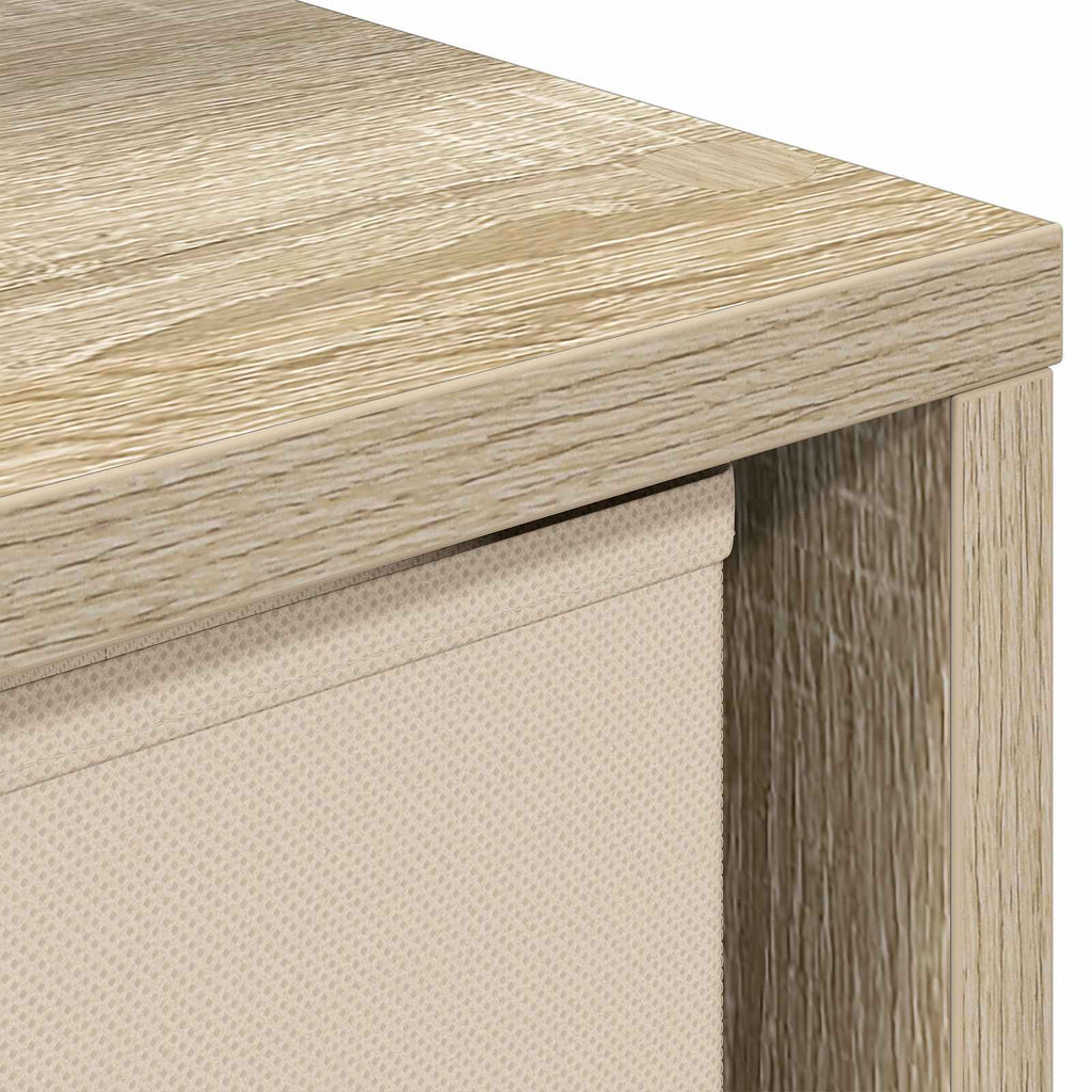 Sideboard mit Schubladen Sonoma-Eiche 49,5 x 22 x 47 cm