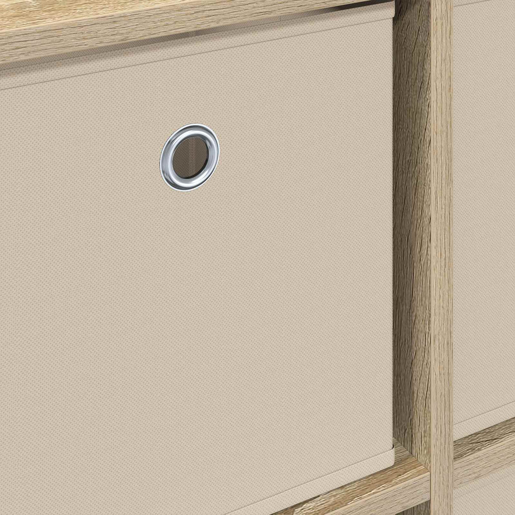 Sideboard mit Schubladen Sonoma-Eiche 49,5 x 22 x 47 cm