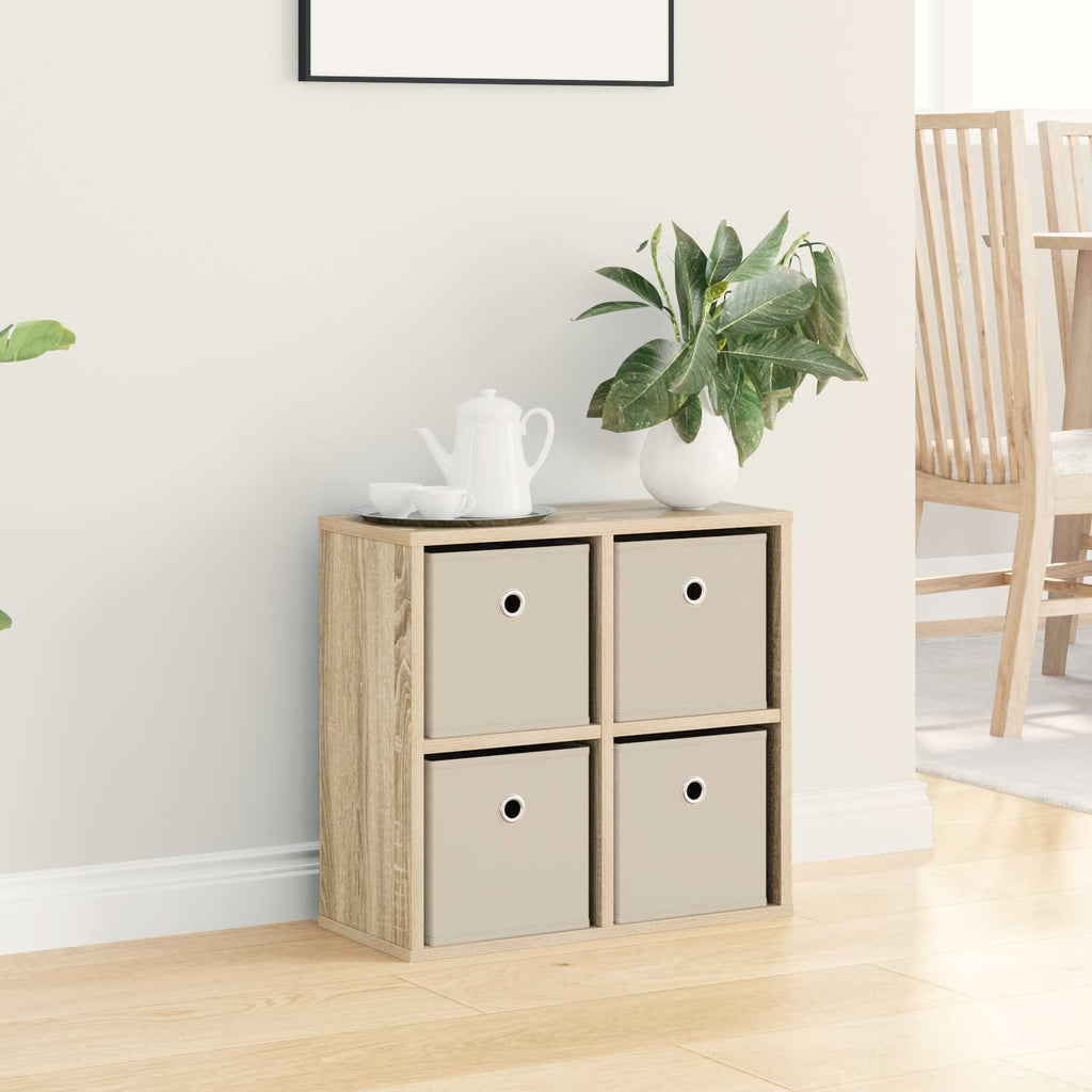 Sideboard mit Schubladen Sonoma-Eiche 49,5 x 22 x 47 cm