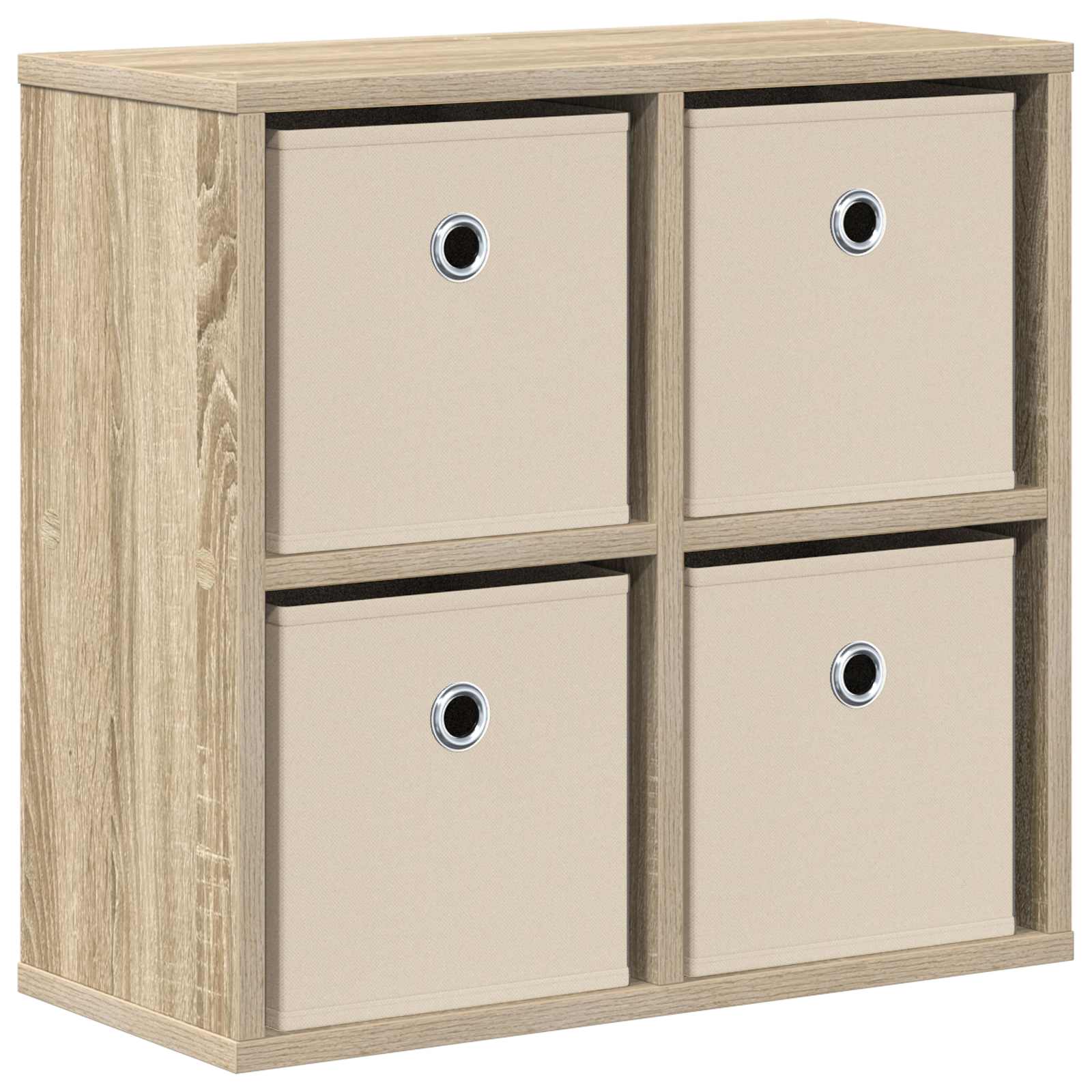 Sideboard mit Schubladen Sonoma-Eiche 49,5 x 22 x 47 cm