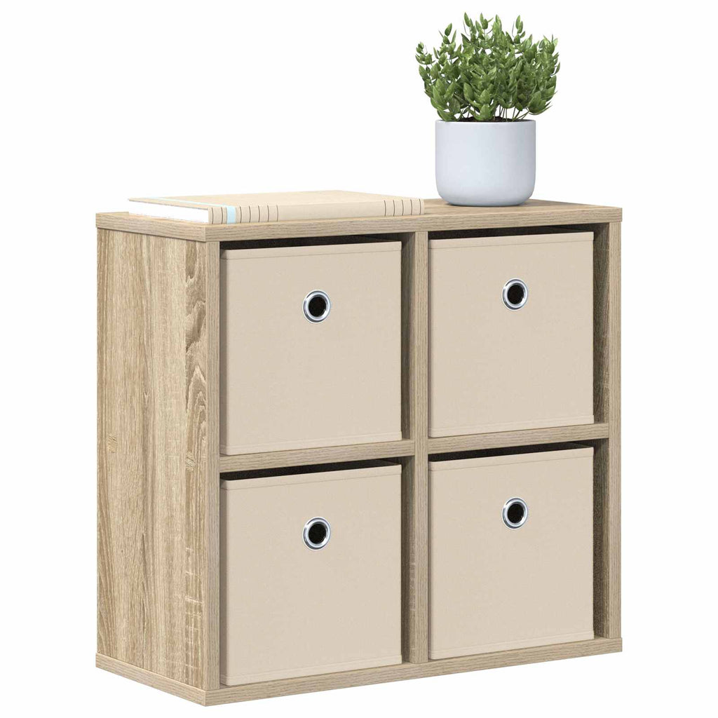 Sideboard mit Schubladen Sonoma-Eiche 49,5 x 22 x 47 cm