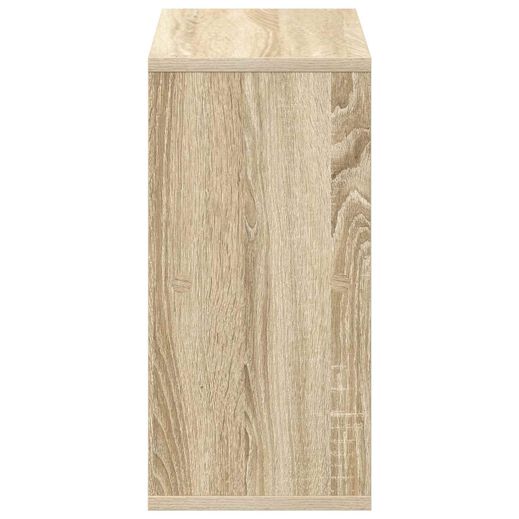 Sideboard mit Schubladen Sonoma-Eiche 49,5 x 22 x 47 cm