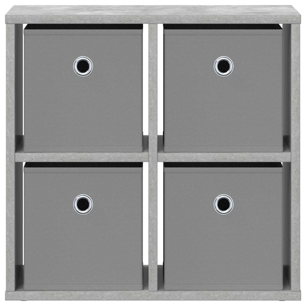 Sideboard mit Schubladen Beton Grau 49,5 x 22 x 47 cm