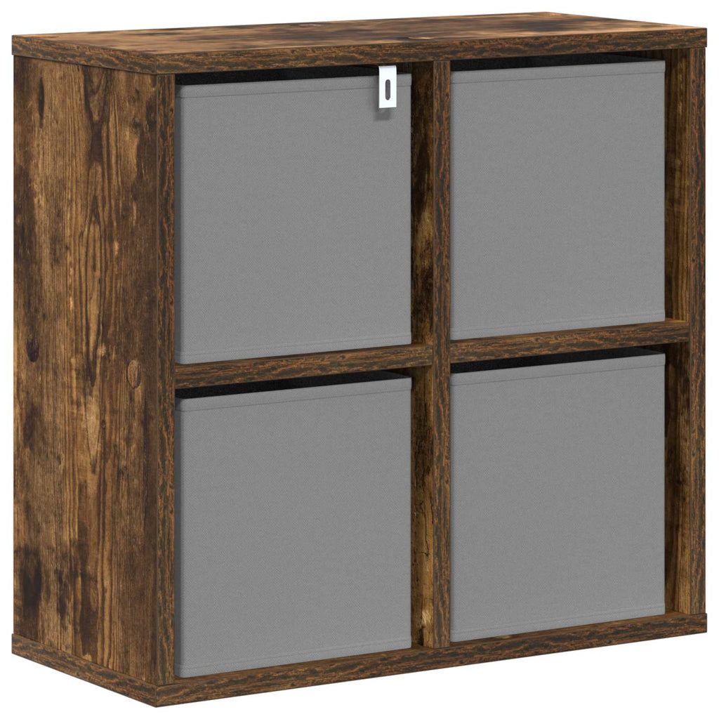Sideboard mit Schubladen Geräucherte Eiche 49,5 x 22 x 47 cm