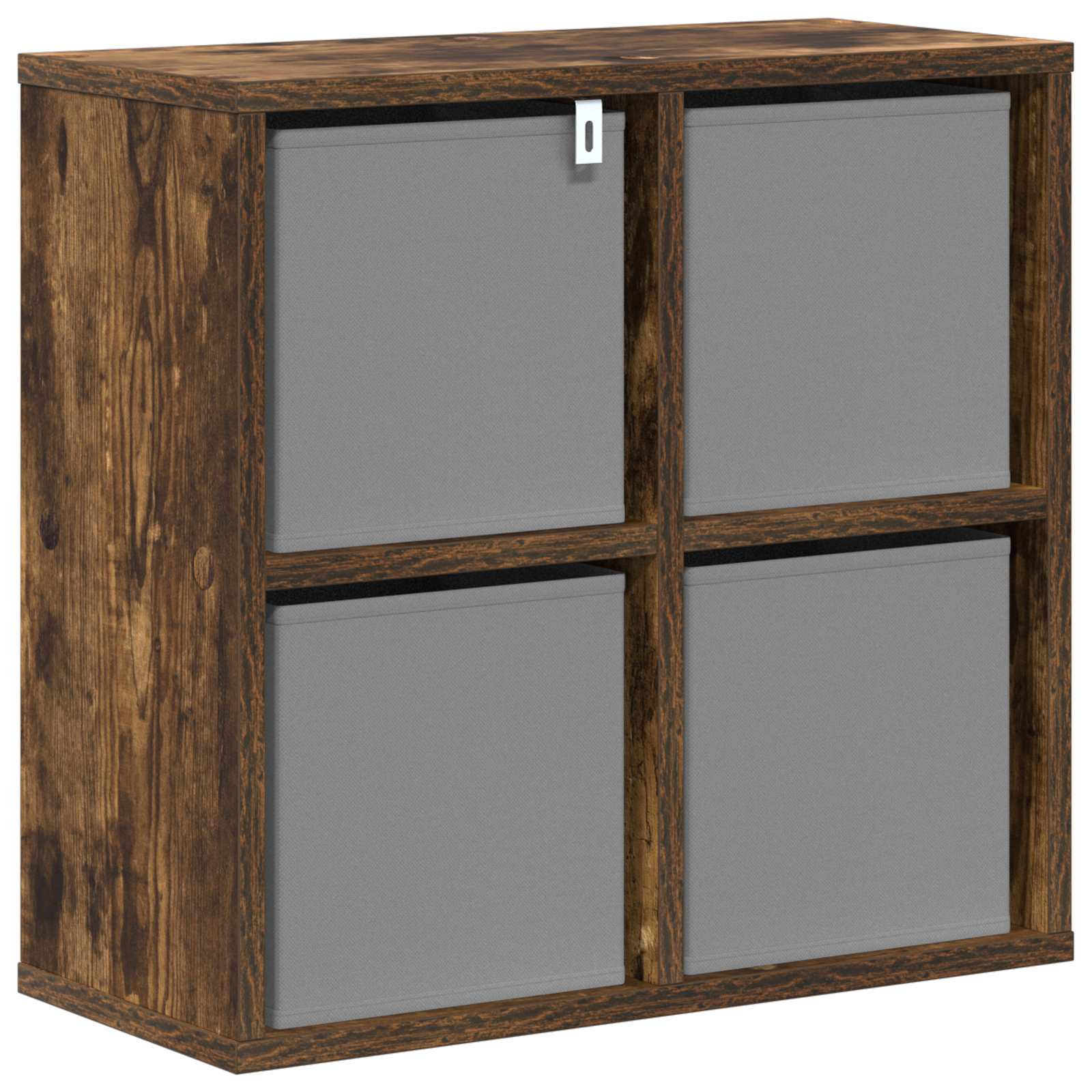 Sideboard mit Schubladen Geräucherte Eiche 49,5 x 22 x 47 cm