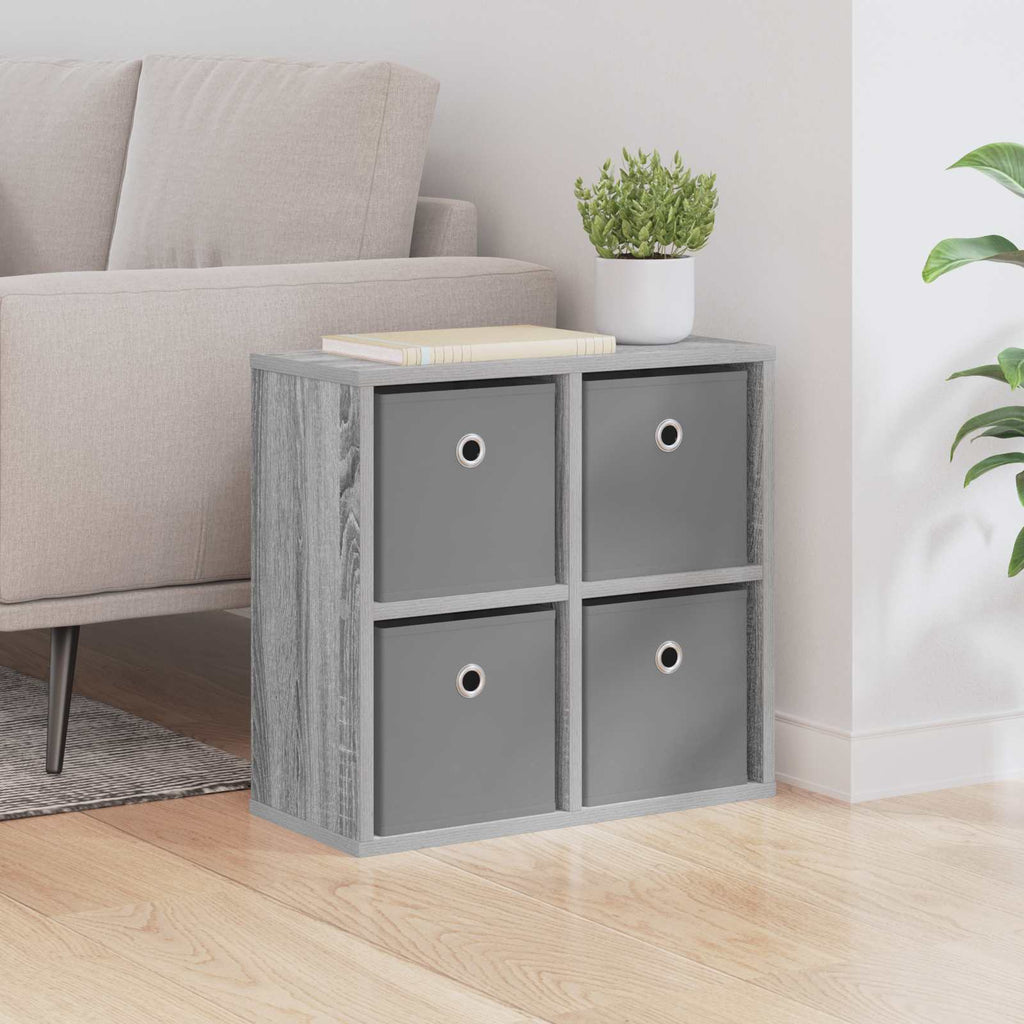Sideboard mit Schubladen Graues Sonoma 49,5 x 22 x 47 cm