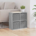 Sideboard mit Schubladen Graues Sonoma 49,5 x 22 x 47 cm
