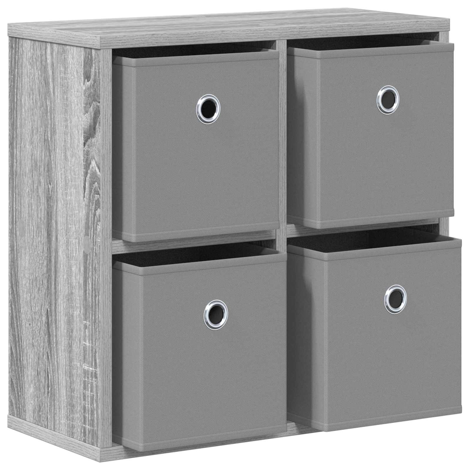 Sideboard mit Schubladen Graues Sonoma 49,5 x 22 x 47 cm