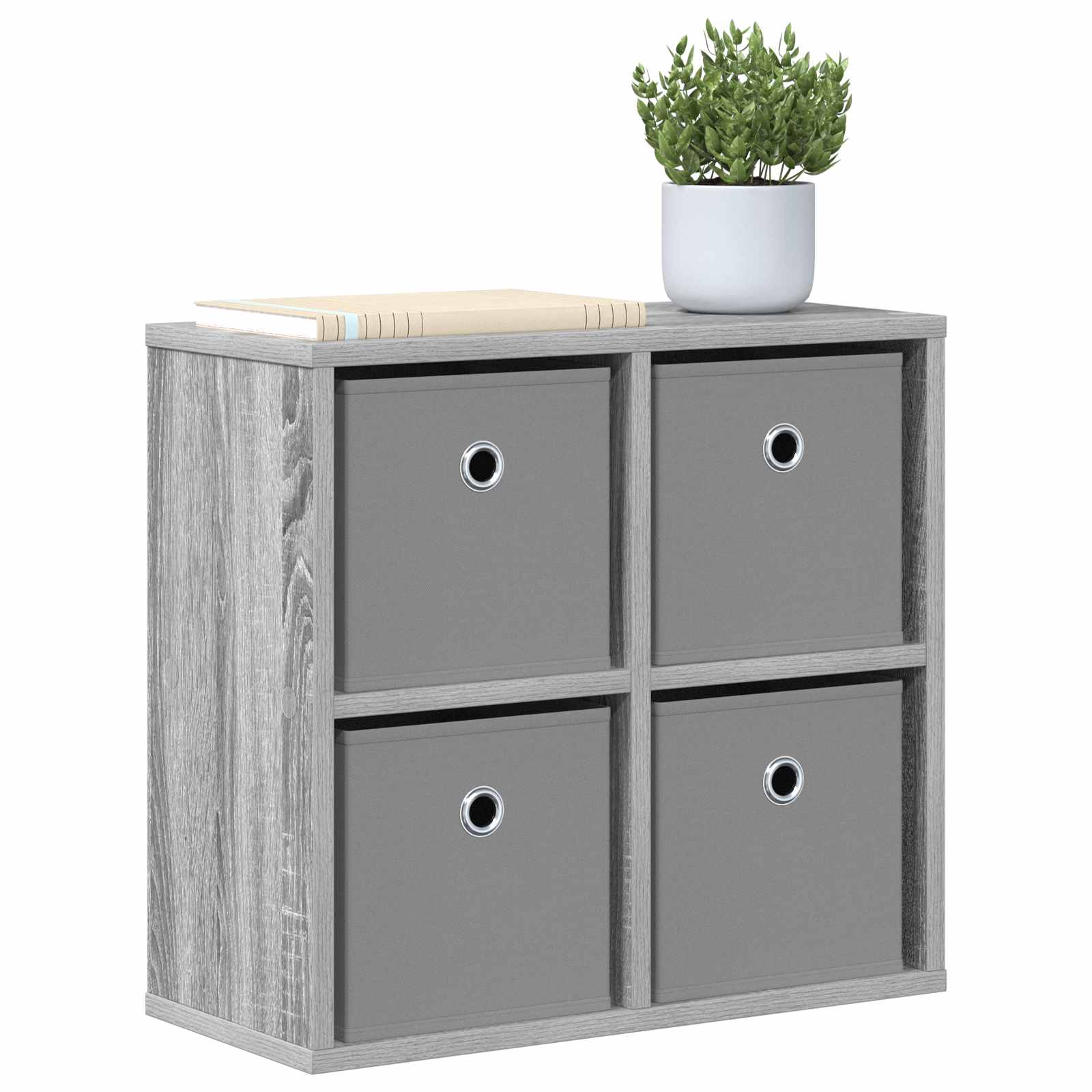Sideboard mit Schubladen Graues Sonoma 49,5 x 22 x 47 cm