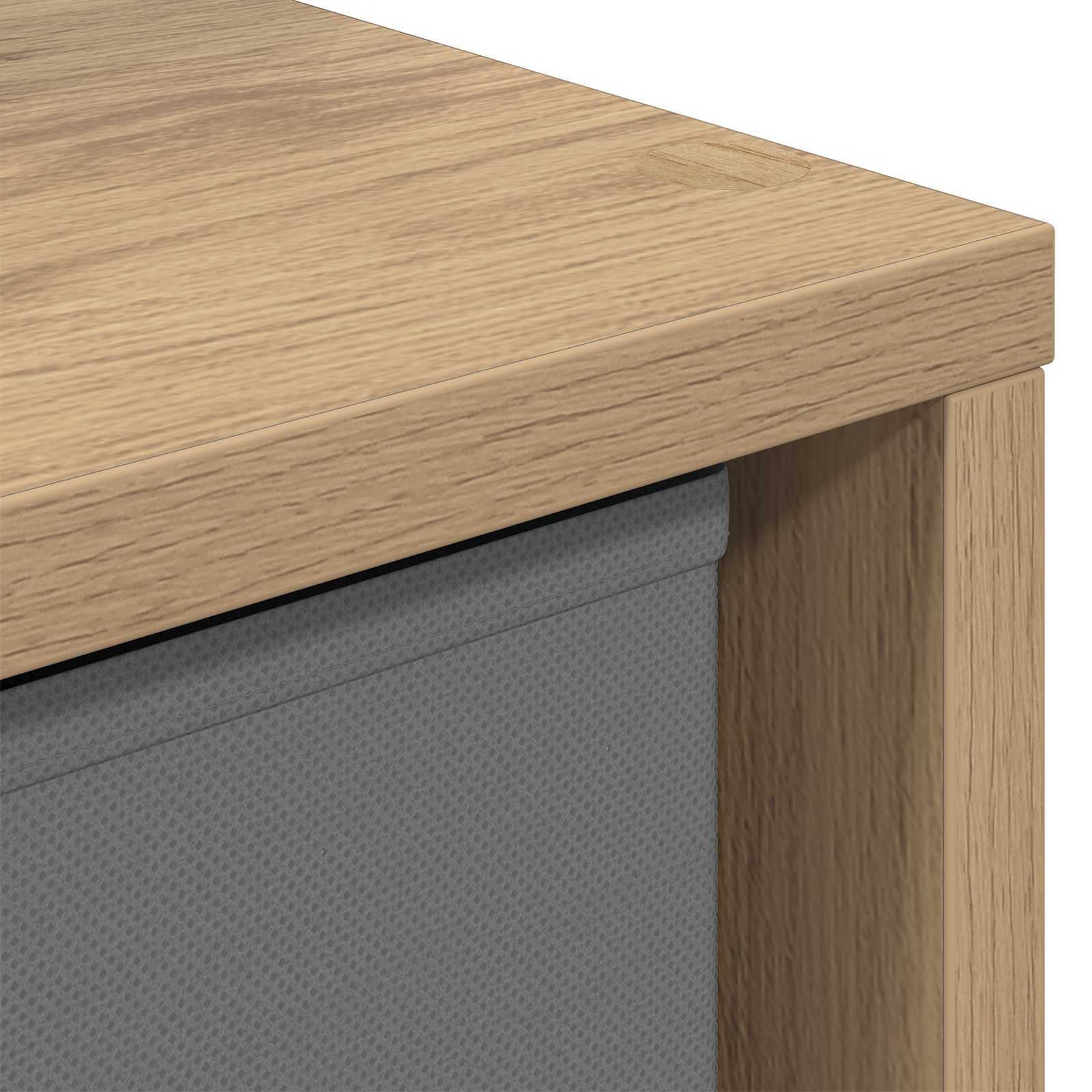 Sideboard mit Schubladen Artisan-Eiche 49,5 x 22 x 47 cm