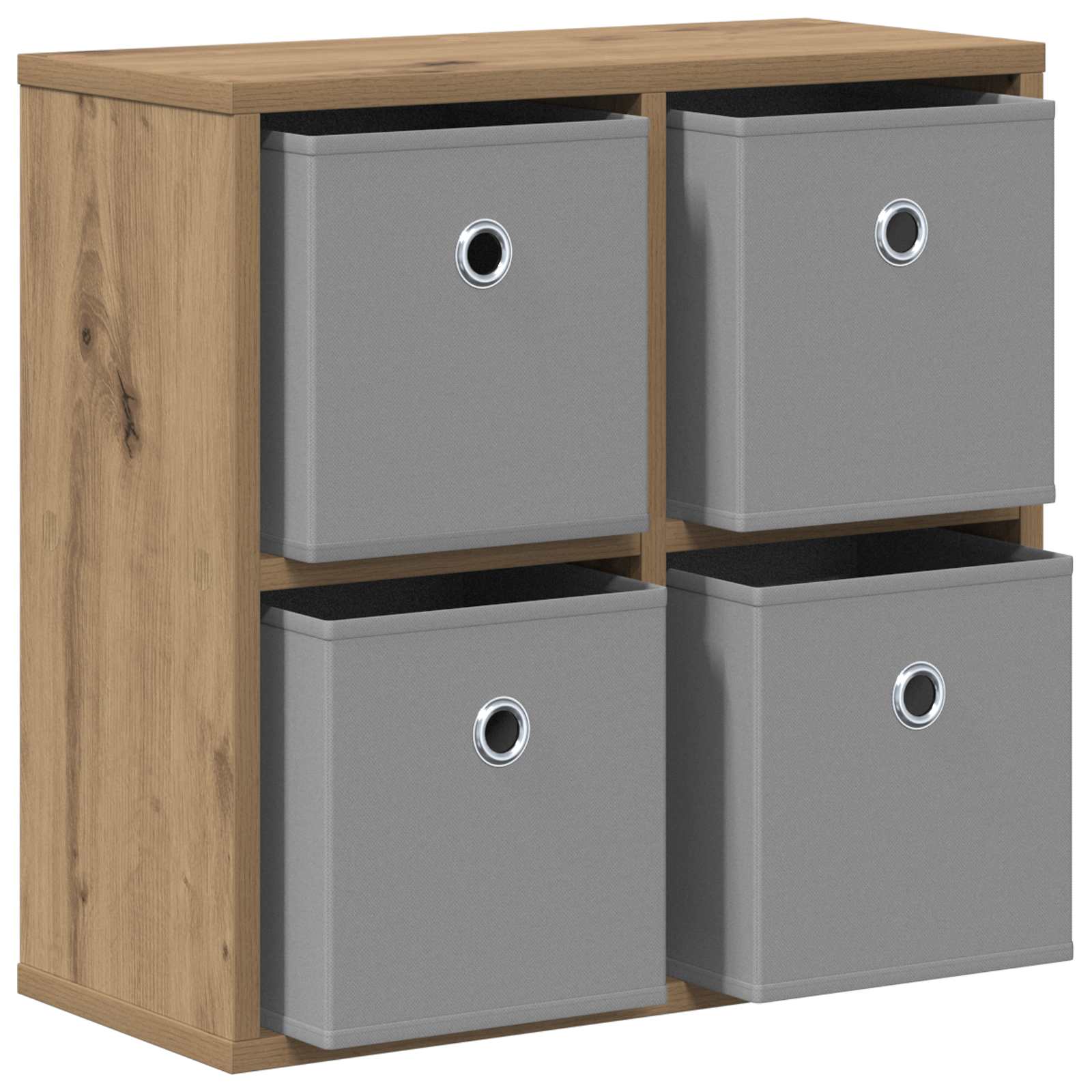 Sideboard mit Schubladen Artisan-Eiche 49,5 x 22 x 47 cm