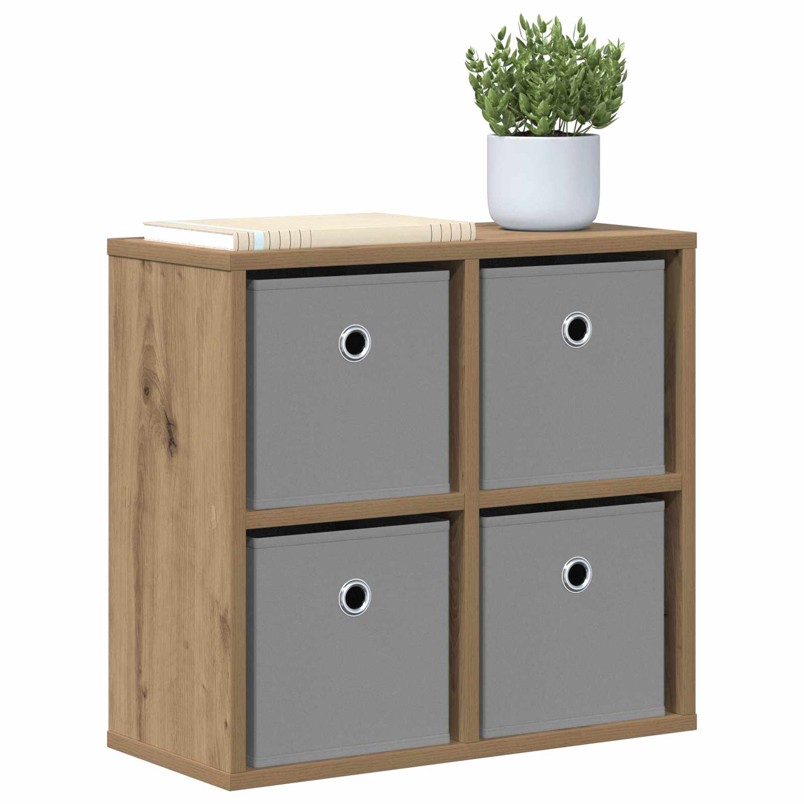 Sideboard mit Schubladen Artisan-Eiche 49,5 x 22 x 47 cm