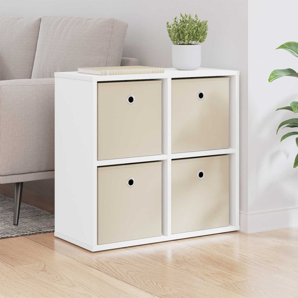 Sideboard mit Schubladen Weiß 59,5 x 27 x 57 cm