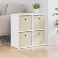 Sideboard mit Schubladen Weiß 59,5 x 27 x 57 cm