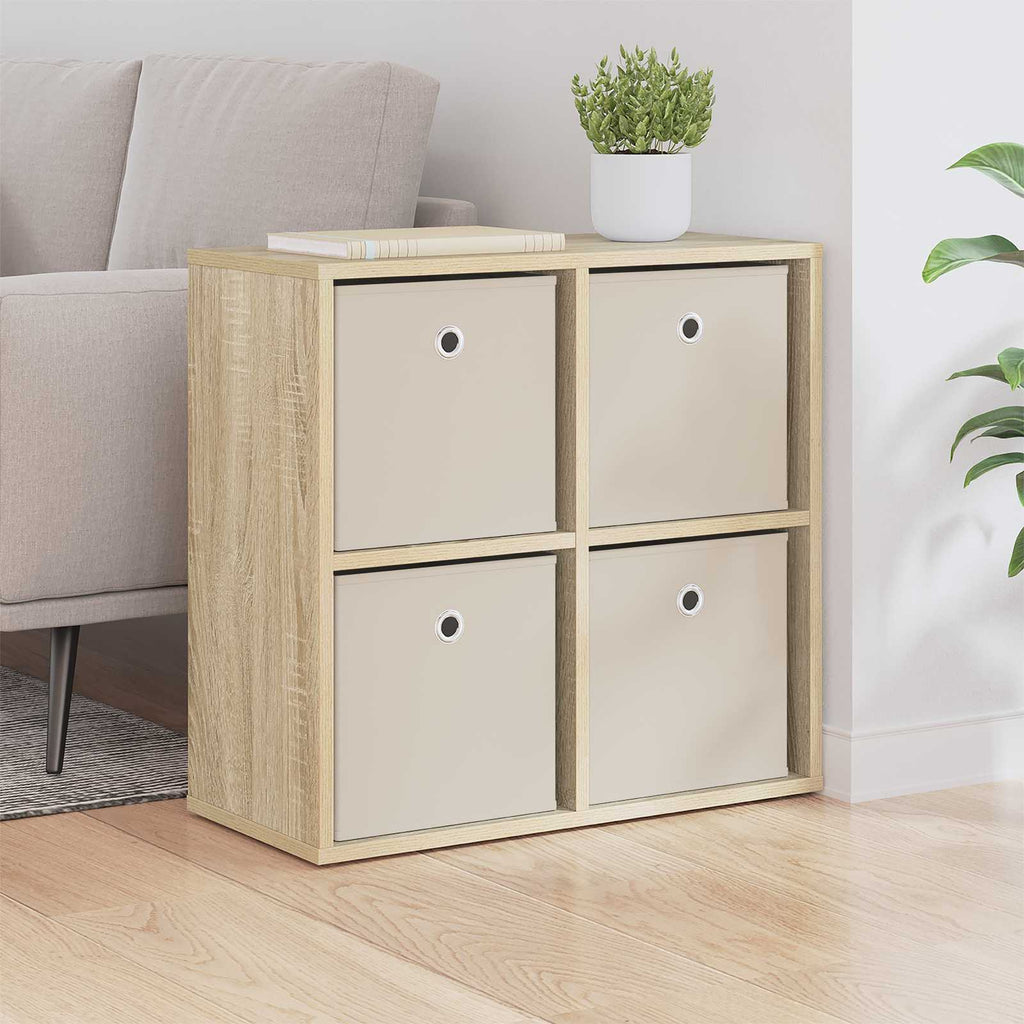 Sideboard mit Schubladen Sonoma-Eiche 59,5 x 27 x 57 cm