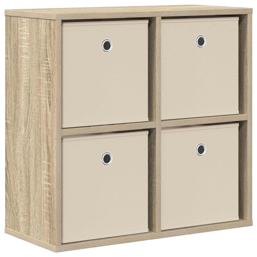 Sideboard mit Schubladen Sonoma-Eiche 59,5 x 27 x 57 cm