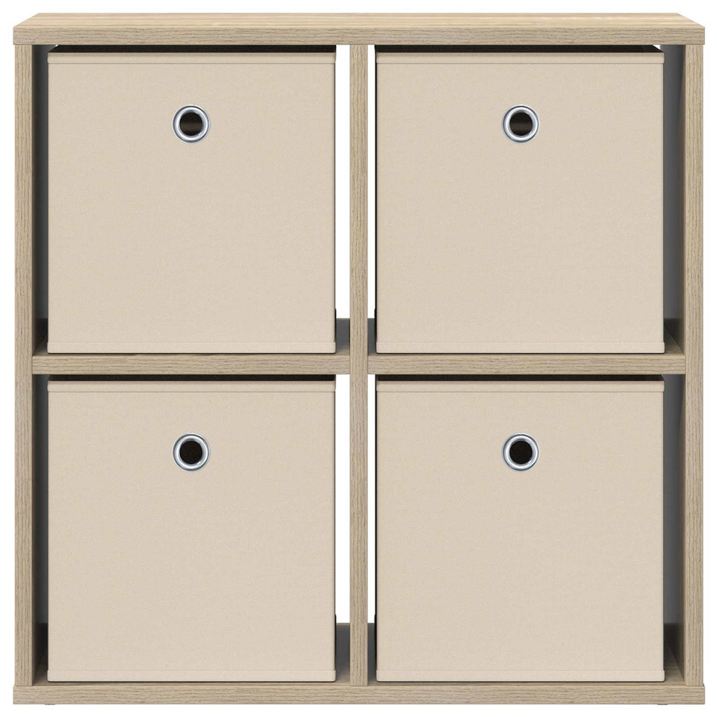 Sideboard mit Schubladen Sonoma-Eiche 59,5 x 27 x 57 cm