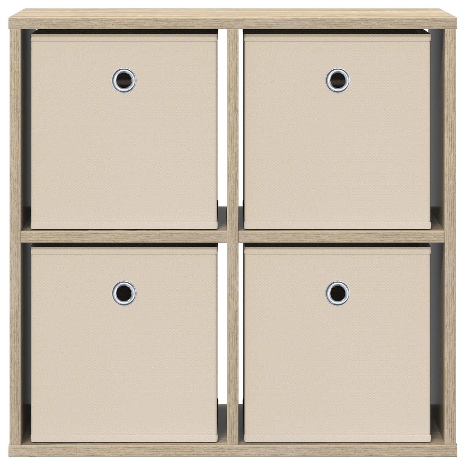 Sideboard mit Schubladen Sonoma-Eiche 59,5 x 27 x 57 cm