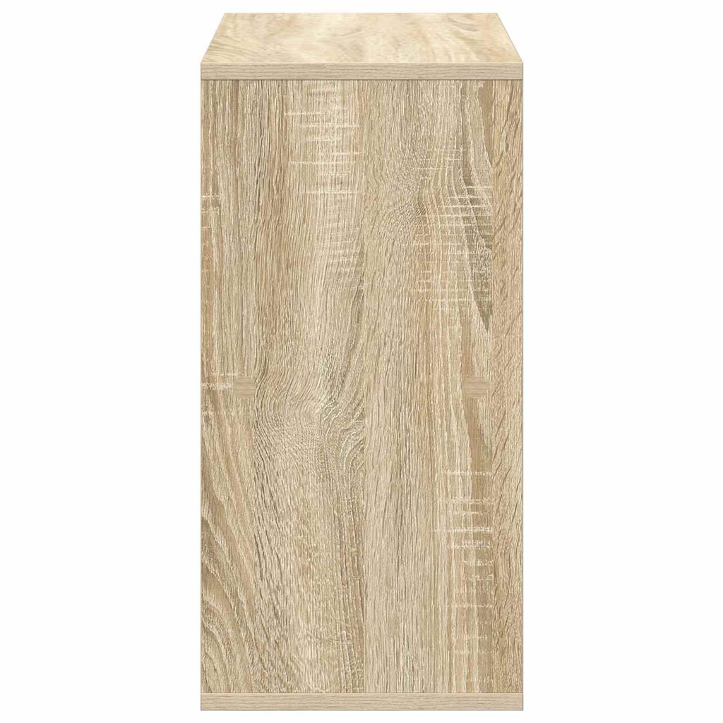 Sideboard mit Schubladen Sonoma-Eiche 59,5 x 27 x 57 cm