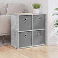 Sideboard mit Schubladen Beton Grau 59,5 x 27 x 57 cm