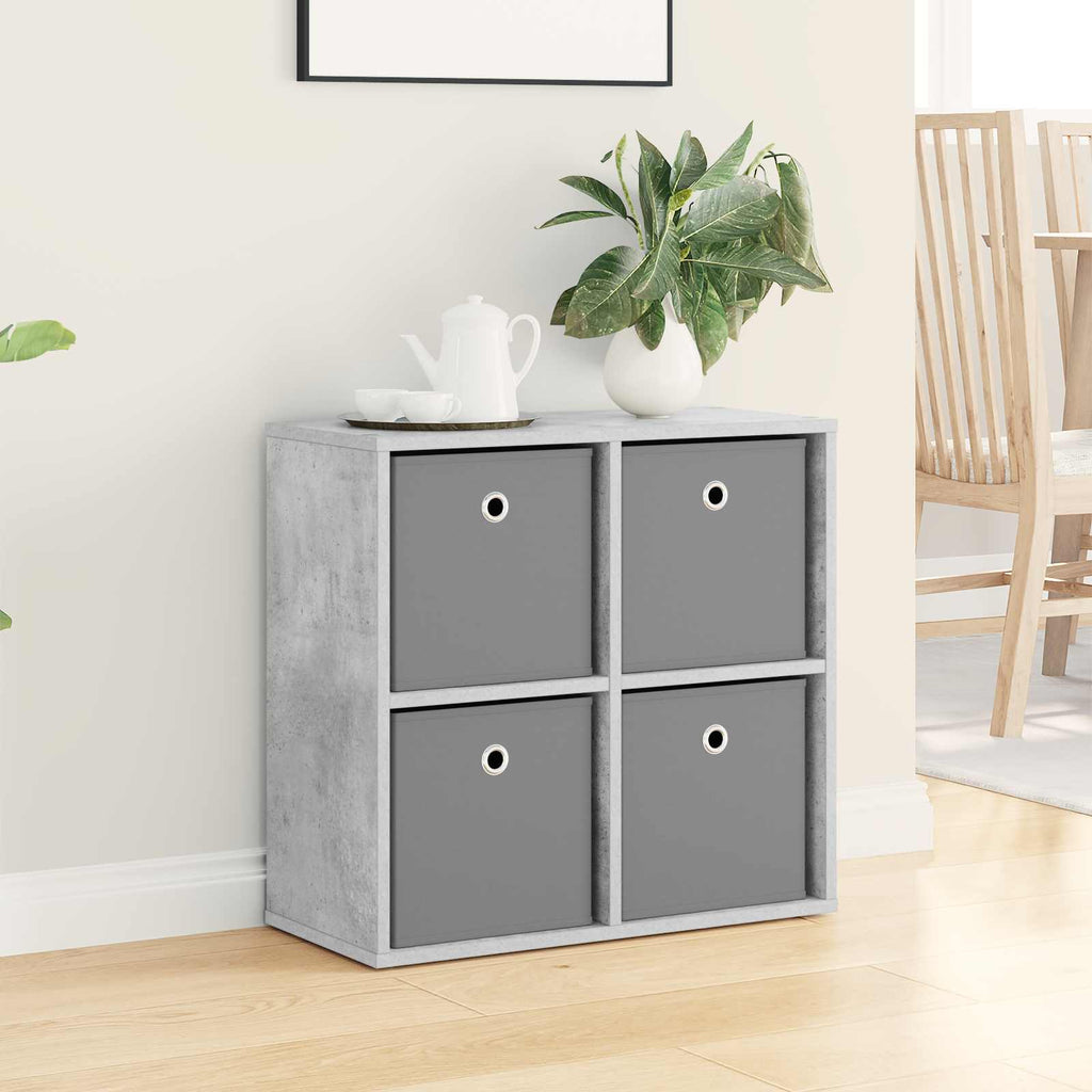 Sideboard mit Schubladen Beton Grau 59,5 x 27 x 57 cm