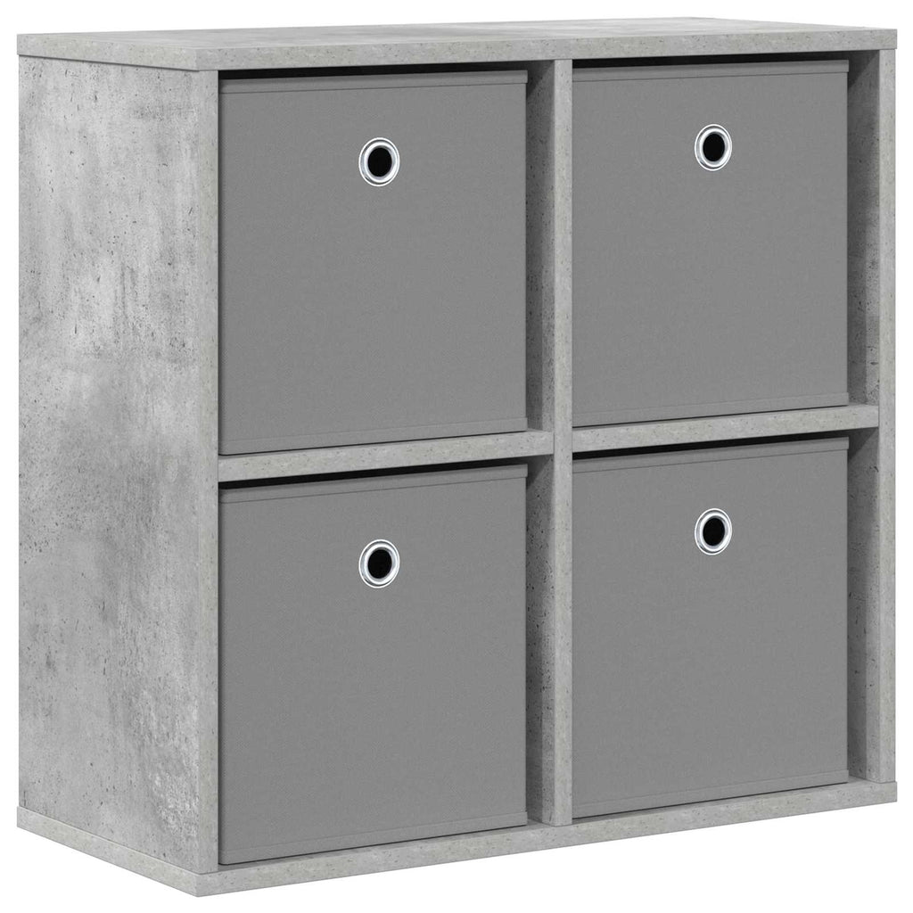 Sideboard mit Schubladen Beton Grau 59,5 x 27 x 57 cm