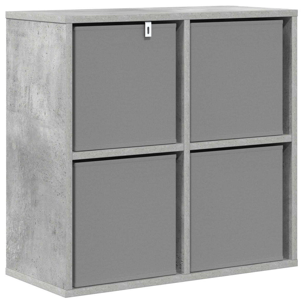 Sideboard mit Schubladen Beton Grau 59,5 x 27 x 57 cm